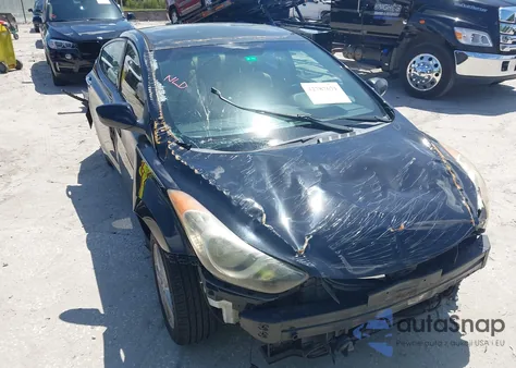 2013 Hyundai Elantra Gls from USA, damaged, VIN KMHDH4AE1DU977377